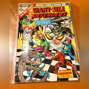 Marvel comics Giant size Defenders 3